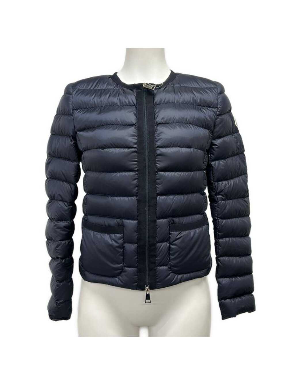 Moncler Down Jacket 00 XS Cristallette Dark Gray Long Sleeve Winter